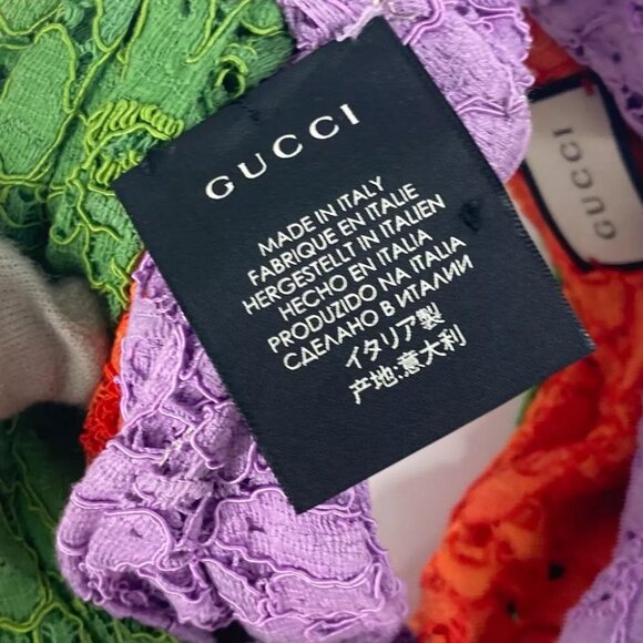GUCCI 499711 lace flower Turban headband headband hair accessory hair band main image 6